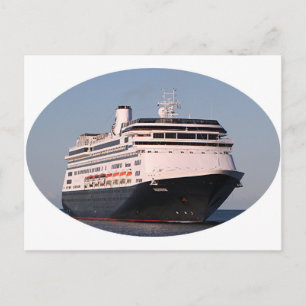Postal Volendam cruise ship oval 6