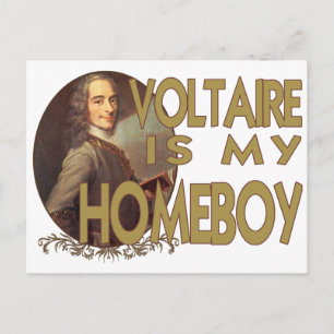 Postal Voltaire Es Mi Homeboy