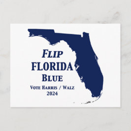 Postal Voltear Florida Blue en 2024