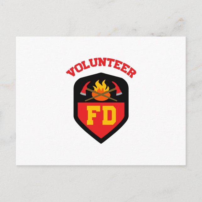 POSTAL VOLUNTARIO DEL DEPARTAMENTO DE BOMBEROS (Anverso)