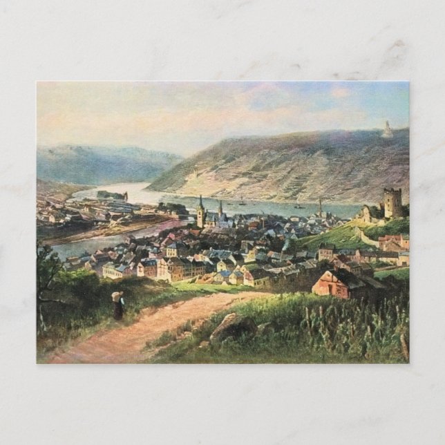 Postal Von Astudin, Bingen am Rhein (Anverso)
