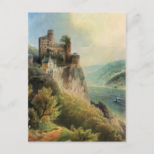 Postal Von Astudin, Burg Rheinstein