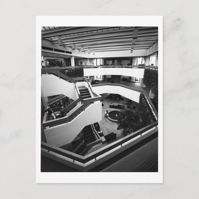 Postal Von der Ahe Library (CA 1984) (Anverso)