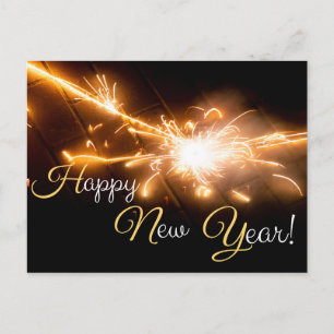 Postal Von Silvester bis Neujahr: ¡Feliz Año Nuevo!