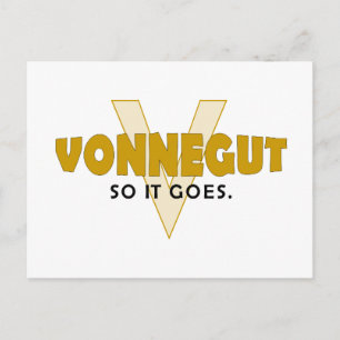 Postal Vonnegut So It Goes