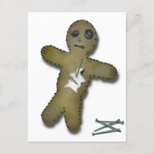 Postal Voo Doo Doll - Interactivo