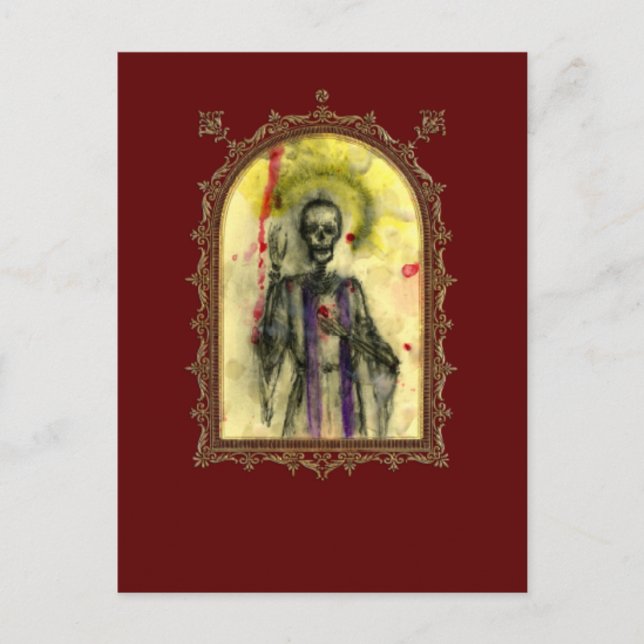 Postal VooDoo Blues Bishop (Anverso)