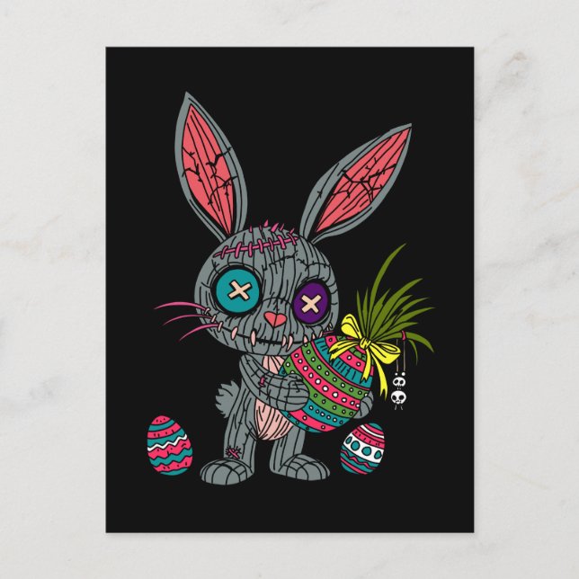 Postal Voodoo Easter Bunny (Anverso)