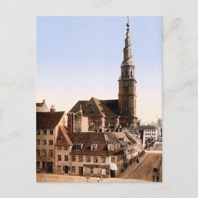 Postal Vor Frelsers Kirke Iglesia de nuestro Salvador Cop (Anverso)