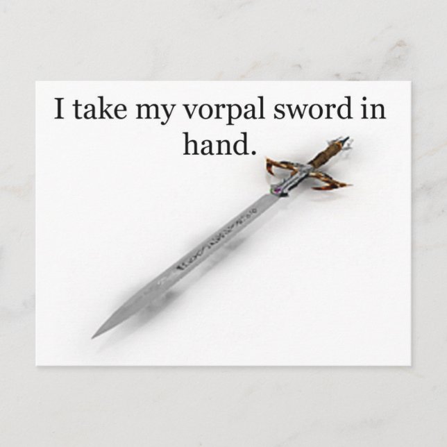 Postal Vorpal (Anverso)