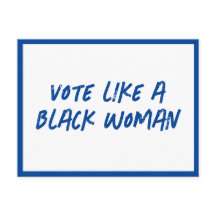 Vota Azul 2024 como una mujer negra