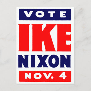 Postal Vota por Ike, Nixon en 1952