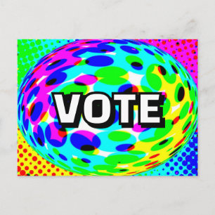Postal VOTA (Puedes Cambiar La Palabra)