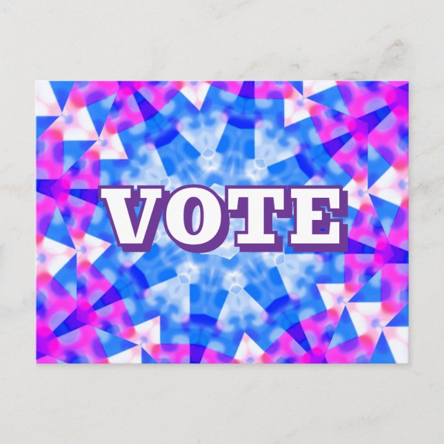 Postal VOTA (Puedes Cambiar Las Palabras) (Anverso)