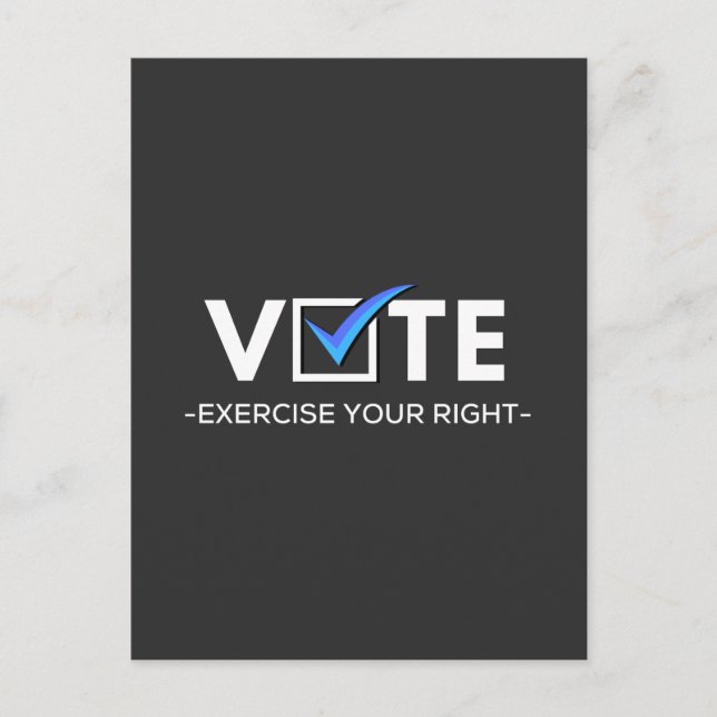 Postal Votación (importa) (Anverso)
