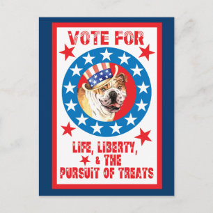 Postal Votación por Bulldog