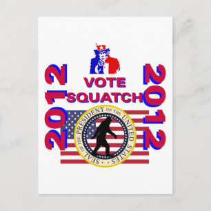 Postal Votación por Squatch 2010