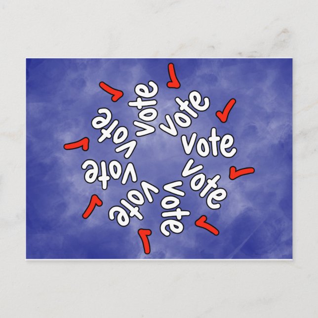 Postal Votación: Verificado! (Anverso)