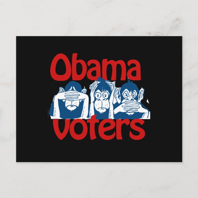 Postal Votantes de Obama (Anverso)