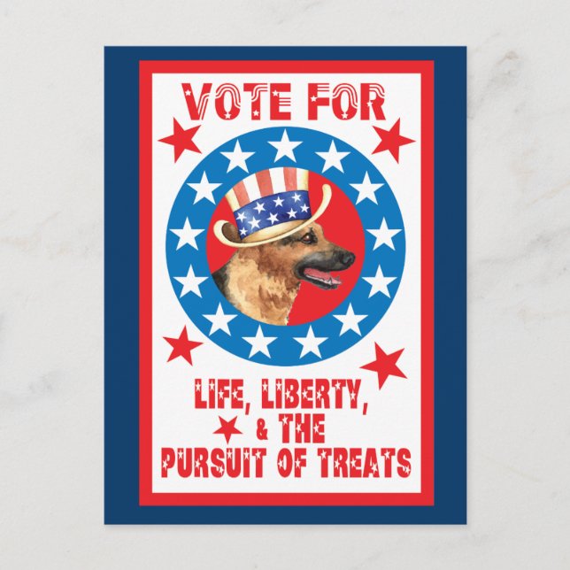 Postal Votar por GSD (Anverso)