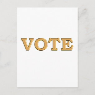 Postal VOTAR por su candidato