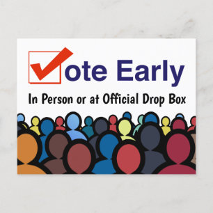 Postal Votar Temprano en Persona 2026