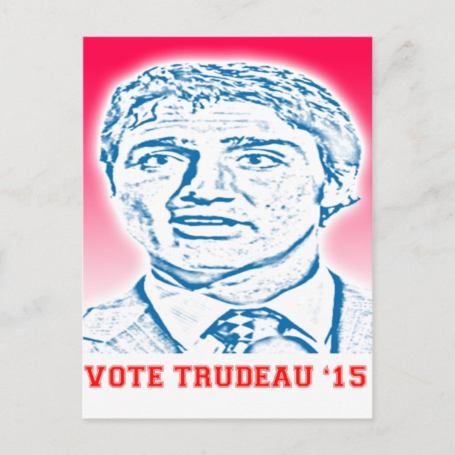 Postal Vote a Trudeau '15 (Anverso)