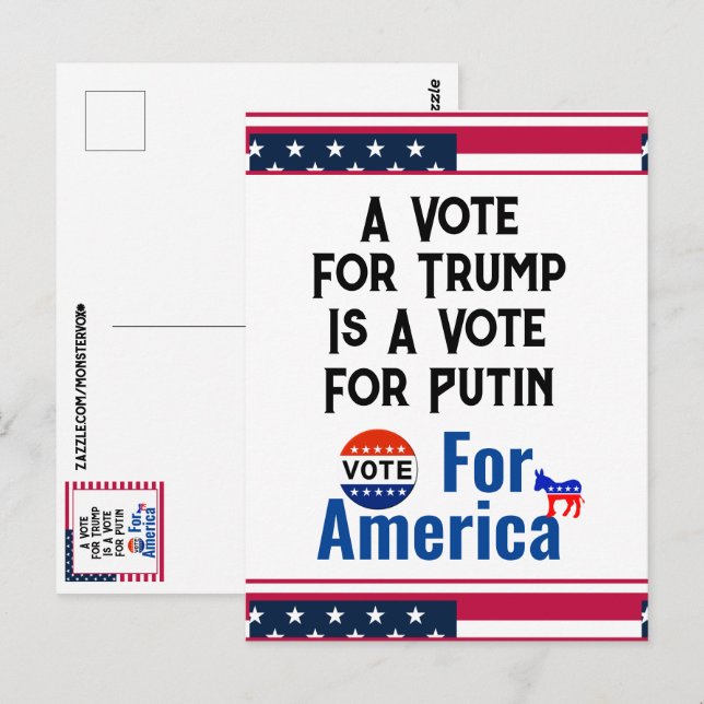 Postal Vote For America (Anverso / Reverso)