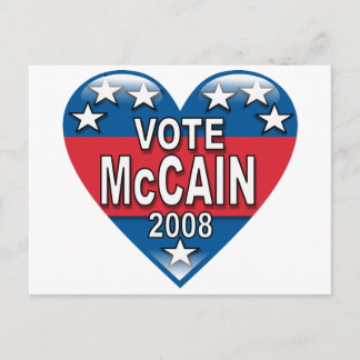 Postal Vote McCain 2008