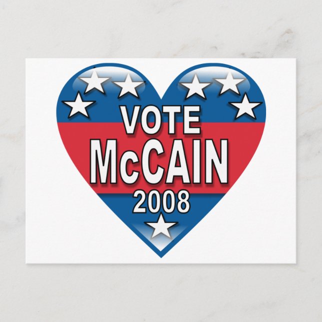 Postal Vote McCain 2008 (Anverso)
