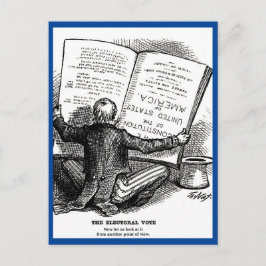 Postal Voto electoral contra Personalizado de voto popula