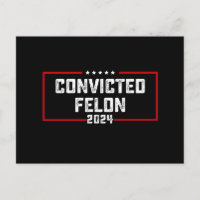 Voto por el convicto Felon Pro Trump 2024