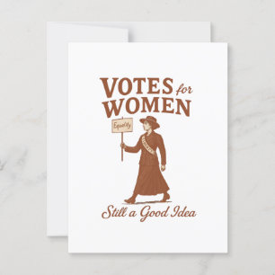 Postal Votos para mujeres, arte de sufragette ventilado