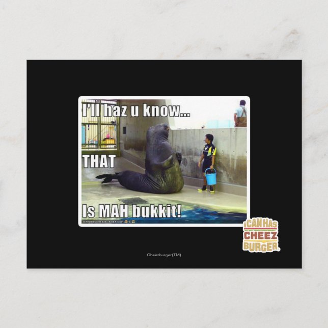 Postal Voy a hacer que lo sepas. (Anverso)