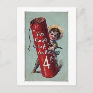 Postal Voy a ir al cuarto # 1