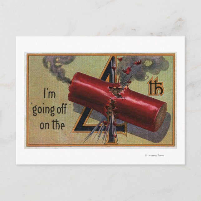 Postal Voy a ir al cuarto # 2 (Anverso)