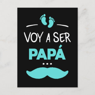 Postal Voy a ser papa
