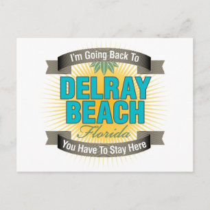 Postal Voy de vuelta a (Delray Beach)