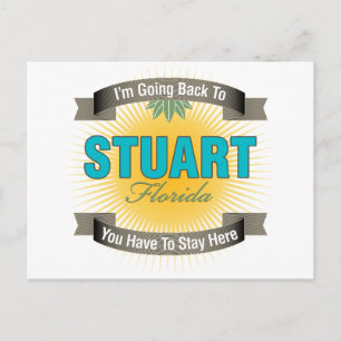 Postal Voy de vuelta a (Stuart)