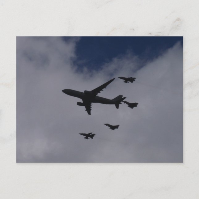 Postal Voyager y tifones (Anverso)