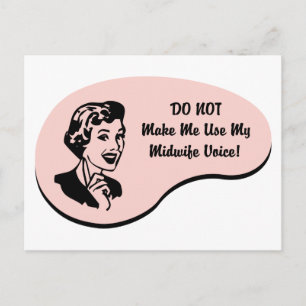 Postal Voz de partera