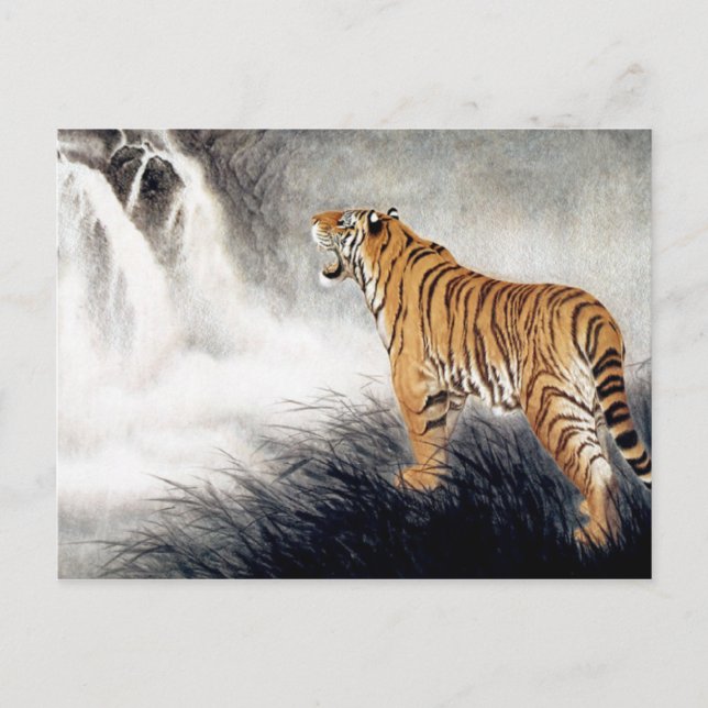 Postal Voz del tigre (Anverso)