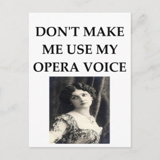 Postal voz ópera