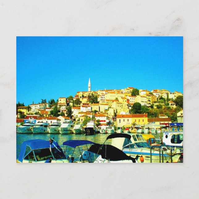 Postal vrsar vacaciones paraíso verano istria croatia (Anverso)