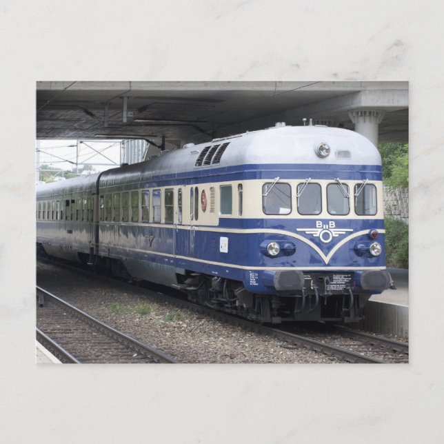 Postal VT 5145 Blauer Blitz (Anverso)