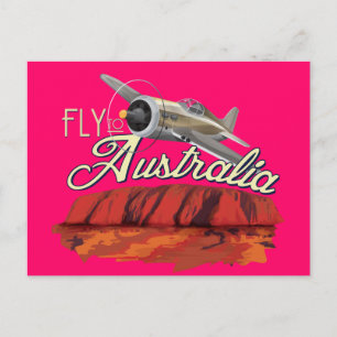 Postal Vuela a Australia