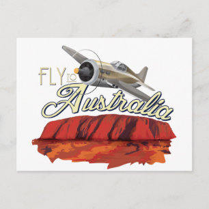 Postal Vuela a Australia