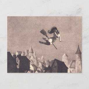 Postal Vuelo Al Sabbath William Mortensen