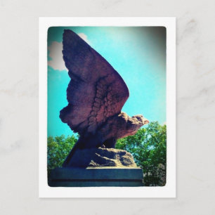 Postal vuelo de águila