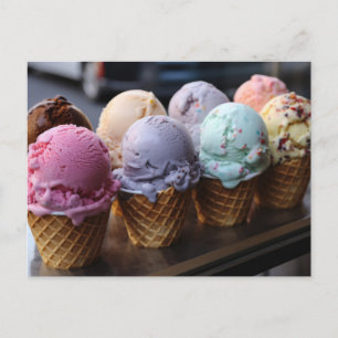Postal Vuelo de helado